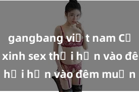gangbang việt nam Cặp đôi gái xinh sex thổi hồn vào đêm muộn
